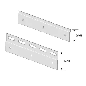 Plate Dimension Diagram - Side View
